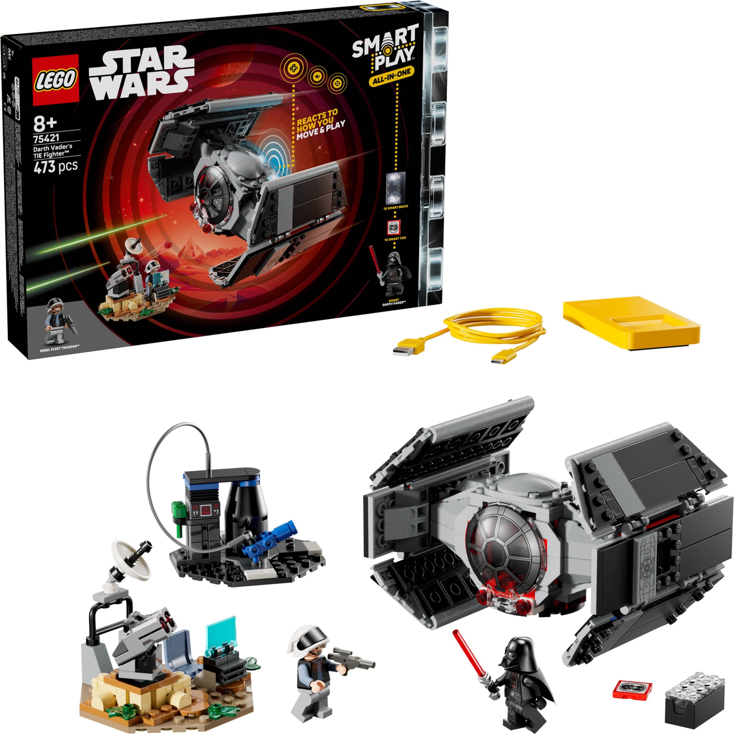 SMART Play™ : le TIE Fighter™ de Dark Vador